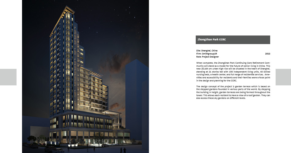 Shanghai CCRC Night Rendering