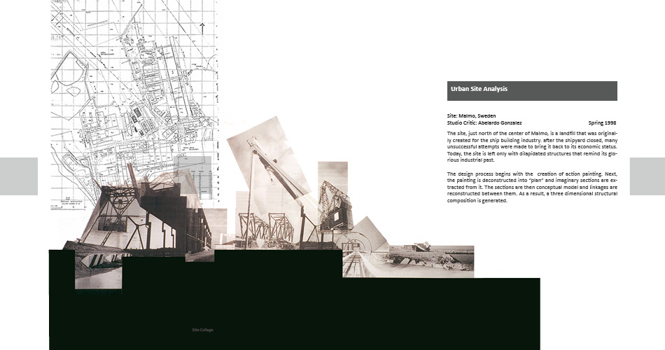 Malmo Urban Site Analysis